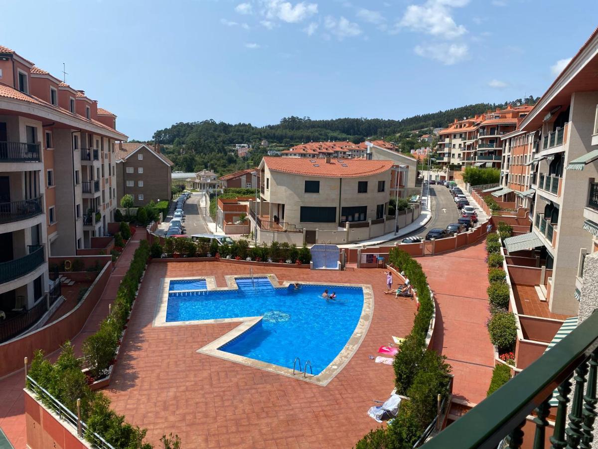 Appartement Apartamento Con Vistas Al Mar, Piscina Y Parking à Sanxenxo Extérieur photo